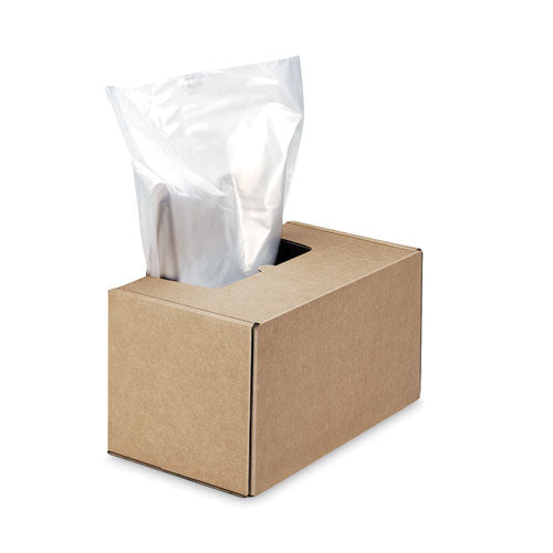 Image of Fellowes® Shredder Waste Bags, 50 Gal Capacity, 50/carton