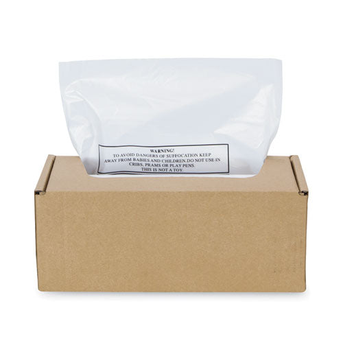 Image of Fellowes® Shredder Waste Bags, 16 To 20 Gal Capacity, 50/carton
