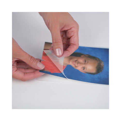Image of Fellowes® Laminating Pouches, 3 Mil, 4.5" X 6.25", Gloss Clear, 25/pack