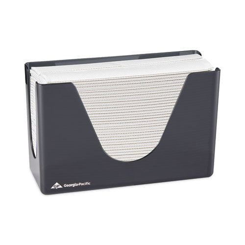 Image of Georgia Pacific® Professional Countertop C-Fold/M-Fold Paper Towel Dispenser, 11 X 4.37 X 7, Smoke