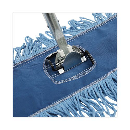 Image of Boardwalk® Clip-On Dust Mop Frame, 24w X 5d, Zinc Plated