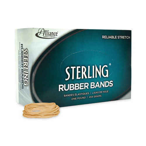 Image of Alliance® Sterling Rubber Bands, Size 16, 0.03" Gauge, Crepe, 1 Lb Box, 2,300/box