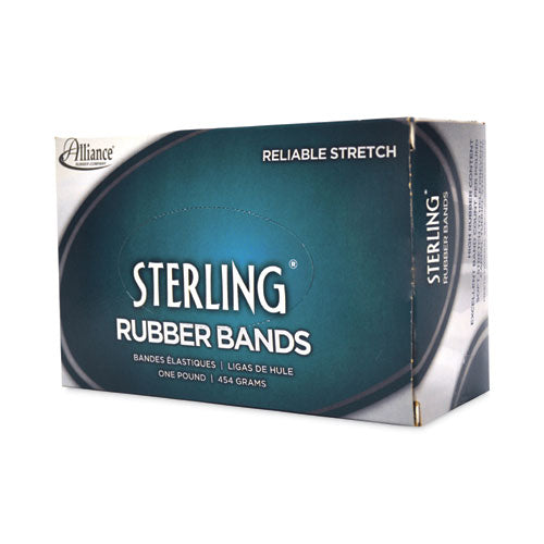 Image of Alliance® Sterling Rubber Bands, Size 16, 0.03" Gauge, Crepe, 1 Lb Box, 2,300/box