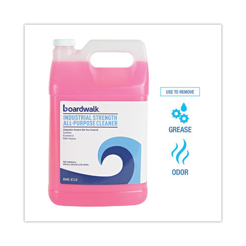 Image of Boardwalk® Industrial Strength All-Purpose Cleaner, Lemon Scent, 1 gal Bottle