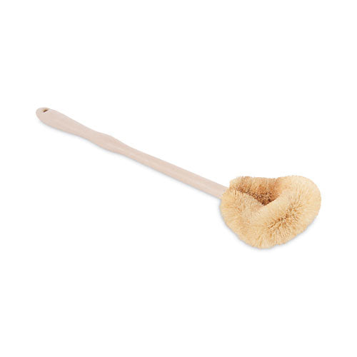 Image of Boardwalk® Tampico Toilet Bowl Brush, 19" Overall Length, Beige