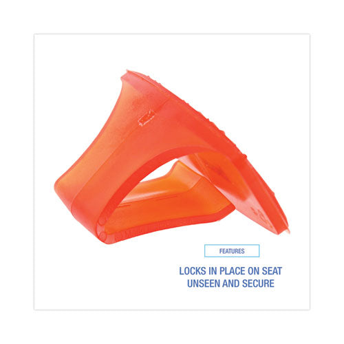 Image of Boardwalk® Toilet Bowl Clip, Mango Scent, Orange, 12/Box