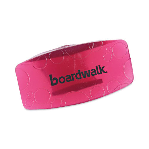 Image of Boardwalk® Toilet Bowl Clip, Spiced Apple Scent, Red, 12/Box