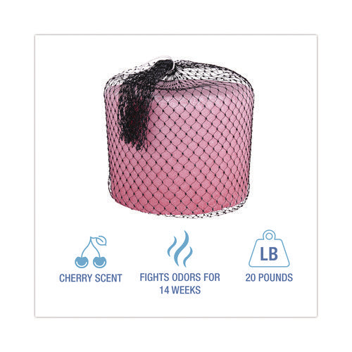 Image of Boardwalk® 14-Week Super Block Deodorizer, 20 Lb, Pink, Cherry