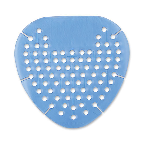 Image of Boardwalk® Gem Urinal Deodorizer Screen, Cotton Blossom Scent, Blue, 12/Box
