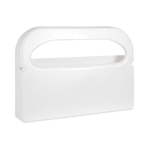Image of Boardwalk® Toilet Seat Cover Dispenser, 16 X 3 X 11.5, White, 2/box