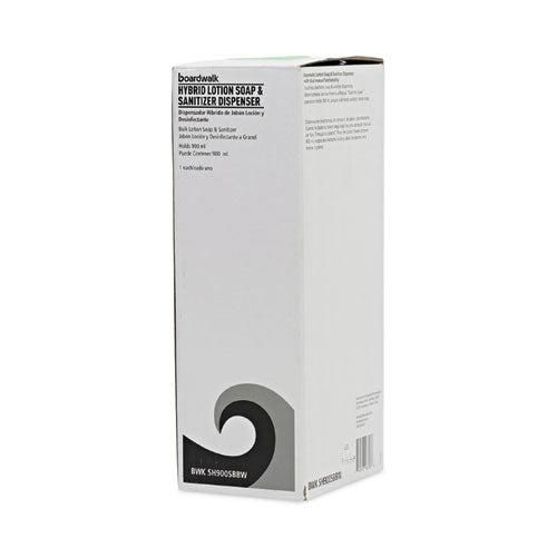 Image of Boardwalk® Bulk Fill Soap Dispenser, 900 Ml, 5.5 X 4 X 12, Black