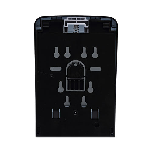 Image of Boardwalk® Bulk Fill Foam Soap Dispenser with Key Lock, 900 mL, 5.25 x 4 x 12, Black Pearl