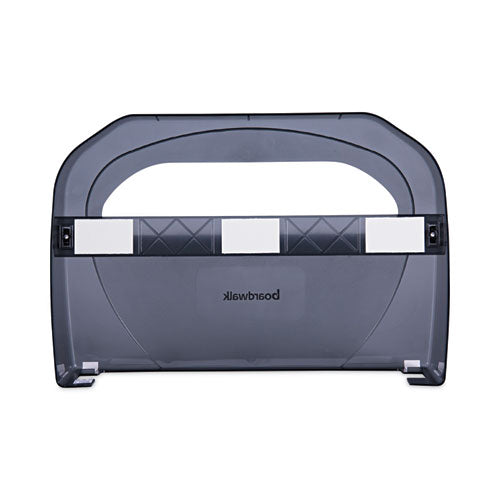 Image of Boardwalk® Toilet Seat Cover Dispenser, 17.25 X 3.13 X 11.75, Smoke Black