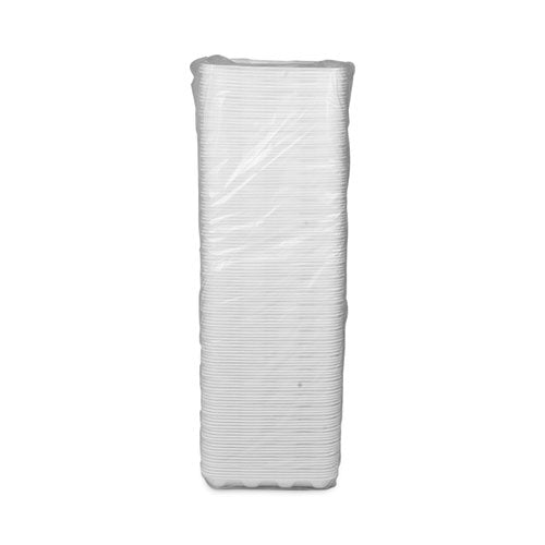 Image of Pactiv Evergreen Meat Tray, #4D, 9.5 x 7 x 1.25, White, Foam, 500/Carton