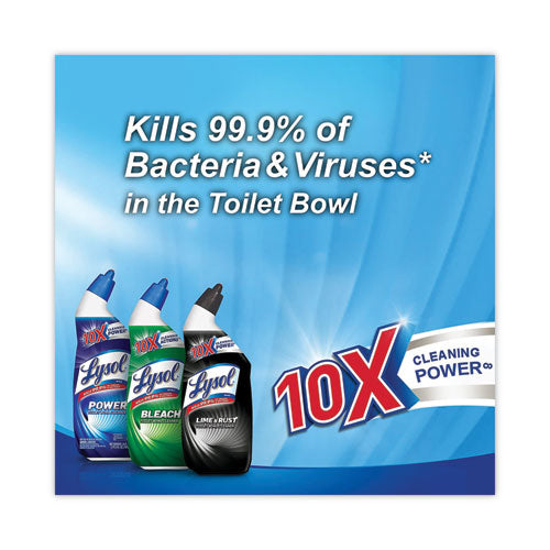 Image of LYSOL® Brand Disinfectant Toilet Bowl Cleaner With Bleach, 24 Oz, 8/carton