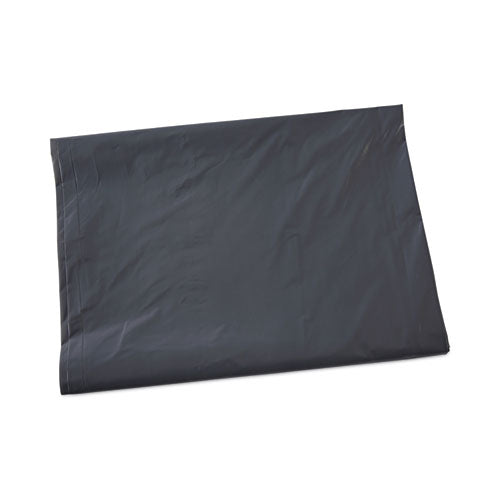 Image of Boardwalk® Linear Low Density Industrial Can Liners, 60 gal, 1.3 mil, 38" x 58", Gray, Flat Pack, 100/Carton