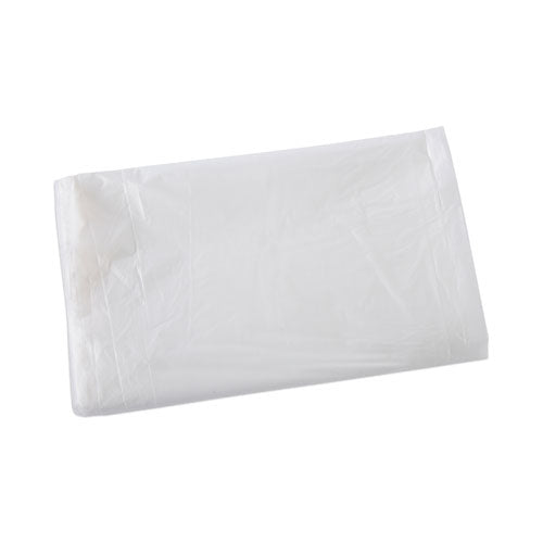 Image of Boardwalk® High Density Industrial Can Liners Flat Pack, 33 gal, 16 mic, 33" x 40", Natural, Flat Pack, 200/Carton