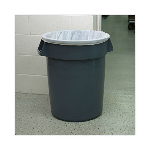 Image of Boardwalk® High Density Industrial Can Liners Flat Pack, 33 gal, 16 mic, 33" x 40", Natural, Flat Pack, 200/Carton