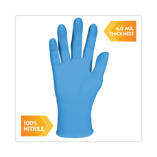 Image of KleenGuard G10 2PRO Nitrile Gloves, Blue, X-Large, 900/Carton