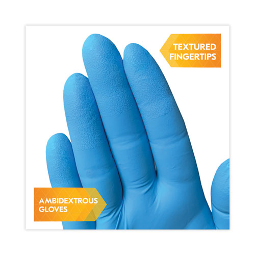 Image of KleenGuard G10 2PRO Nitrile Gloves, Blue, X-Large, 900/Carton