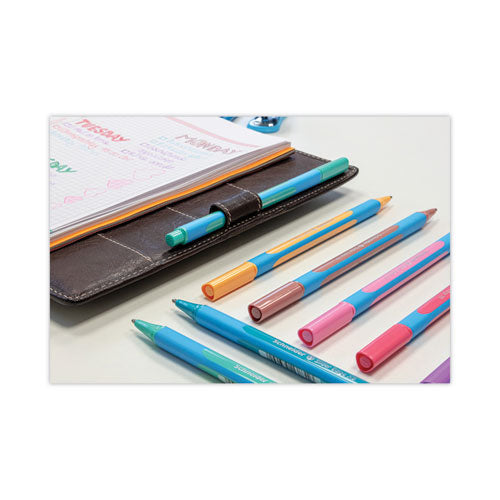 Image of Schneider® Slider Edge XB Ballpoint Pen, Stick, Extra-Bold 1.4 mm, Assorted Ink and Barrel Colors, 8/Set