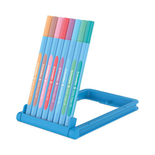 Image of Schneider® Slider Edge XB Ballpoint Pen, Stick, Extra-Bold 1.4 mm, Assorted Ink and Barrel Colors, 8/Set