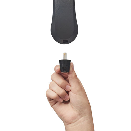 Image of Softalk® Twisstop Rotating Phone Cord Detangler, Black