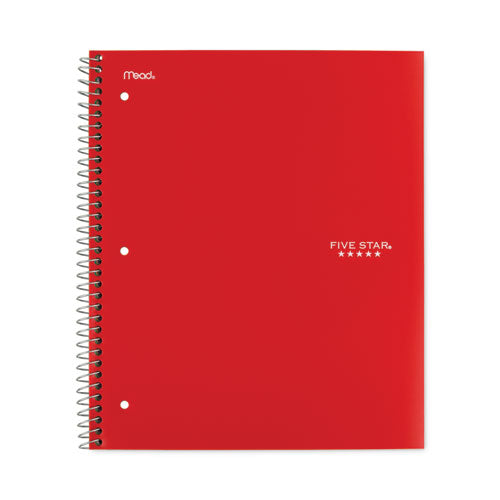 Image of Five Star® Wirebound Notebook, 5-Subject, Medium/College Rule, Randomly Assorted Cover Color, (200) 11 x 8.5 Sheets