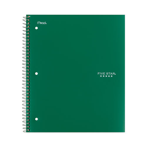 Image of Five Star® Wirebound Notebook, 5-Subject, Medium/College Rule, Randomly Assorted Cover Color, (200) 11 x 8.5 Sheets