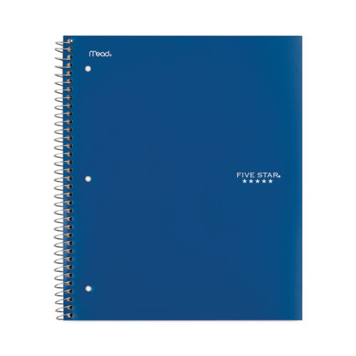 Image of Five Star® Wirebound Notebook, 5-Subject, Medium/College Rule, Randomly Assorted Cover Color, (200) 11 x 8.5 Sheets
