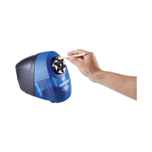 Image of Bostitch® Quietsharp 6 Classroom Electric Pencil Sharpener, Ac-Powered, 6.13 X 10.69 X 9, Blue