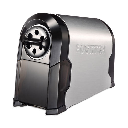 Image of Bostitch® Super Pro Glow Commercial Electric Pencil Sharpener, Ac-Powered, 6.13 X 10.63 X 9, Black/silver