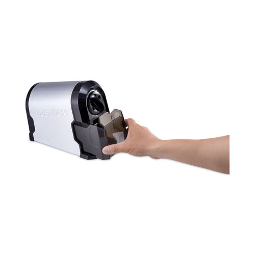 Image of Bostitch® Super Pro Glow Commercial Electric Pencil Sharpener, Ac-Powered, 6.13 X 10.63 X 9, Black/silver