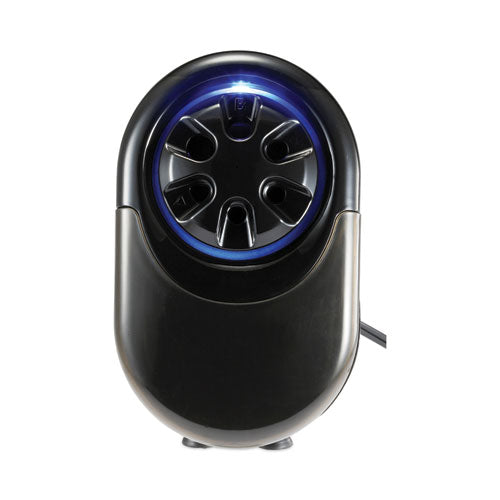 Image of Bostitch® Quietsharp Glow Classroom Electric Pencil Sharpener, Ac-Powered, 6.13 X 10.69 X 9, Silver/black