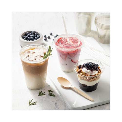 Image of Pactiv Evergreen Earthchoice Recycled Clear Plastic Cold Cups, 9 Oz, Clear, 975/carton
