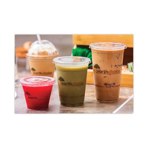Image of Pactiv Evergreen EarthChoice Compostable Cold Cup, 24 oz, Plastic, Clear/Printed, 580/Carton
