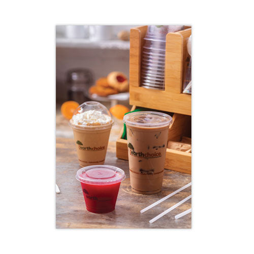 Image of Pactiv Evergreen EarthChoice Compostable Cold Cup, 24 oz, Plastic, Clear/Printed, 580/Carton