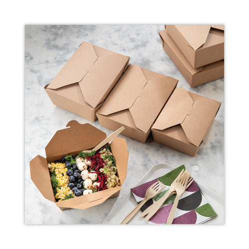 Image of Pactiv Evergreen EarthChoice PSM Cutlery, Heavyweight Fork, Plastic, Tan, 1,000/Carton