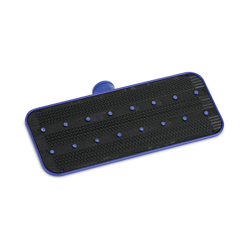 Image of Boardwalk® Swivel Pad Holder, Plastic, Blue, 4 X 9