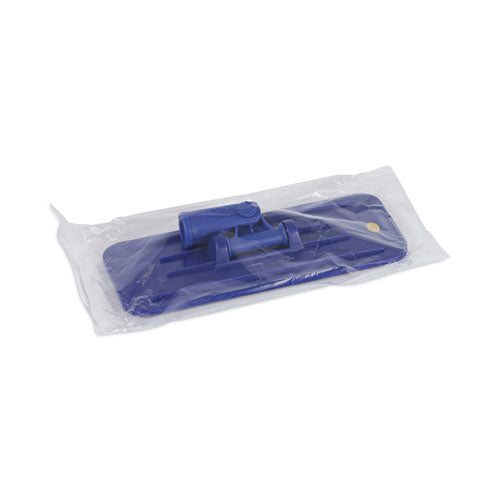 Image of Boardwalk® Swivel Pad Holder, Plastic, Blue, 4 X 9, 12/carton
