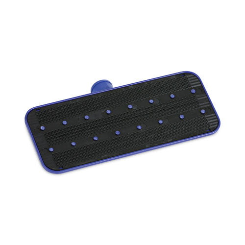 Image of Boardwalk® Swivel Pad Holder, Plastic, Blue, 4 X 9, 12/carton