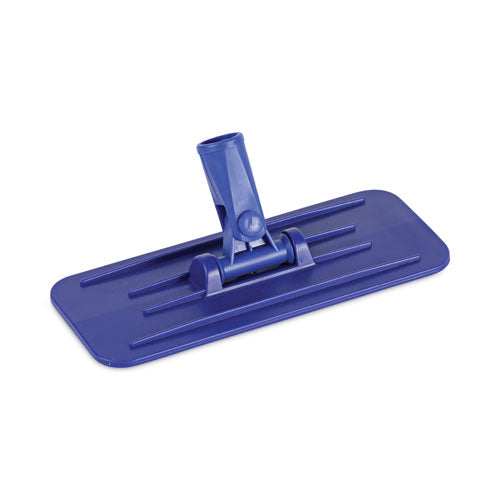Image of Boardwalk® Swivel Pad Holder, Plastic, Blue, 4 X 9, 12/carton