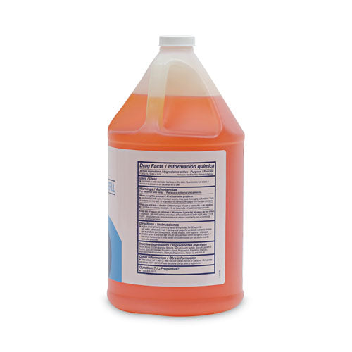 Image of Boardwalk® Antibacterial Liquid Soap Refill, Clean Scent, 1 gal Bottle, 4/Carton