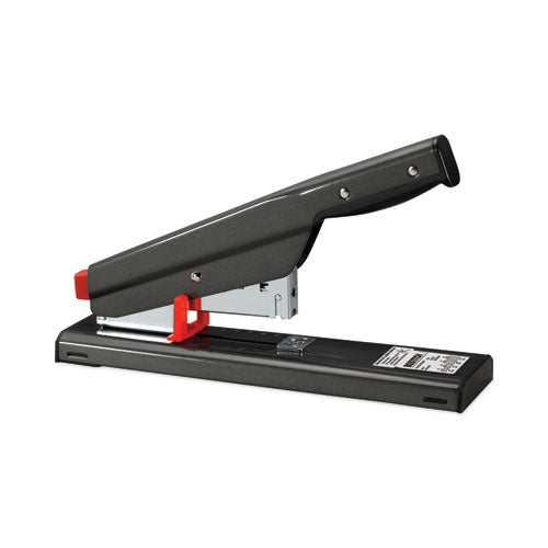 Image of Bostitch® Antimicrobial 130-Sheet Heavy-Duty Stapler, 130-Sheet Capacity, Black