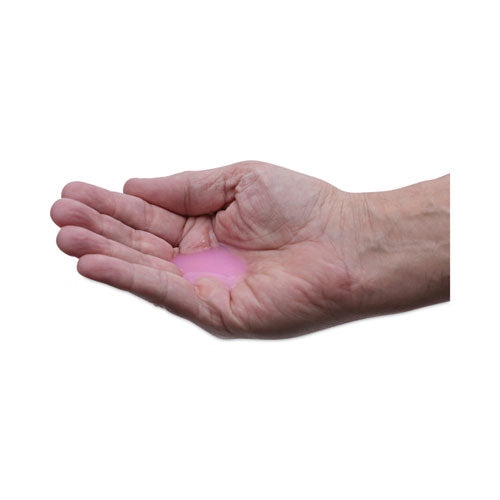 Image of Boardwalk® Mild Cleansing Pink Lotion Hand Soap Refill, Cherry Scent, 1 gal Bottle, 4/Carton