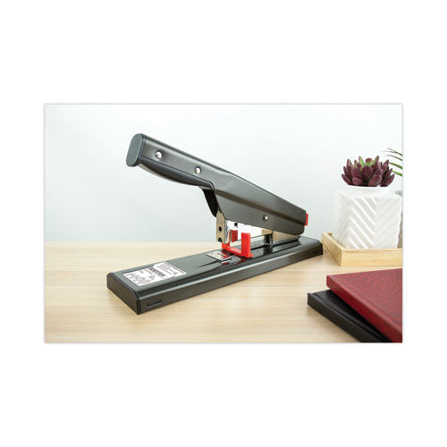 Image of Bostitch® Antimicrobial 130-Sheet Heavy-Duty Stapler, 130-Sheet Capacity, Black