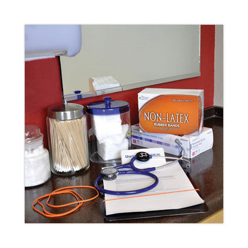 Image of Alliance® Non-Latex Rubber Bands, Size 19, 0.04" Gauge, Orange, 1 Lb Box, 1,440/box