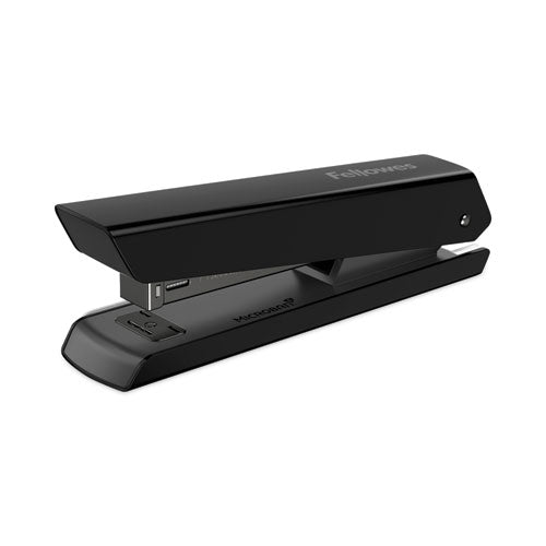 Image of Fellowes® LX820 Classic Full Strip Stapler with Antimicrobial Protection, 20-Sheet Capacity, Black