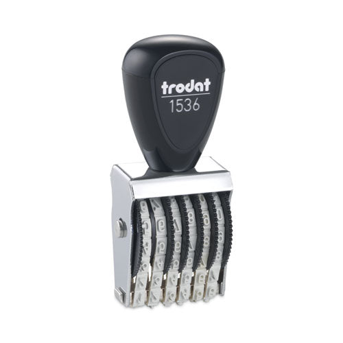 Image of Trodat® Rubber Numberer, Conventional, Type Size 2, Eight Bands