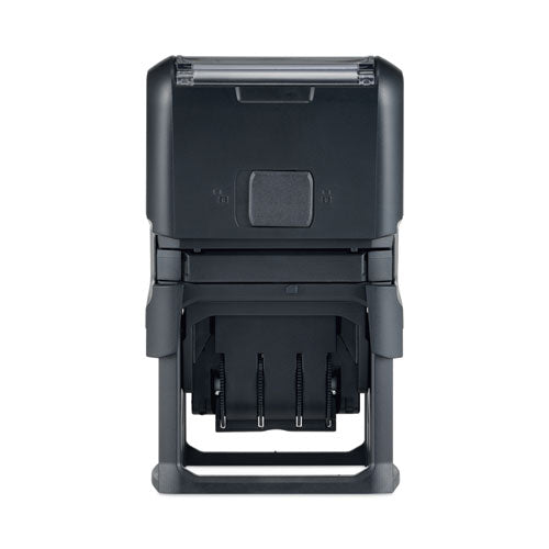Image of Trodat® Printy Economy 5-in-1 Date Stamp, Self-Inking, 1.63" x 1", Blue/Red